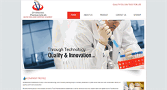 Desktop Screenshot of devbhoomipharmaceuticals.com